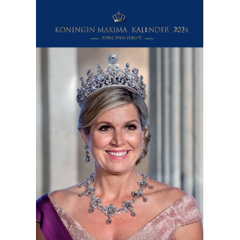 Queen Máxima Calender 2024 inclusive 20 FREE postcards!