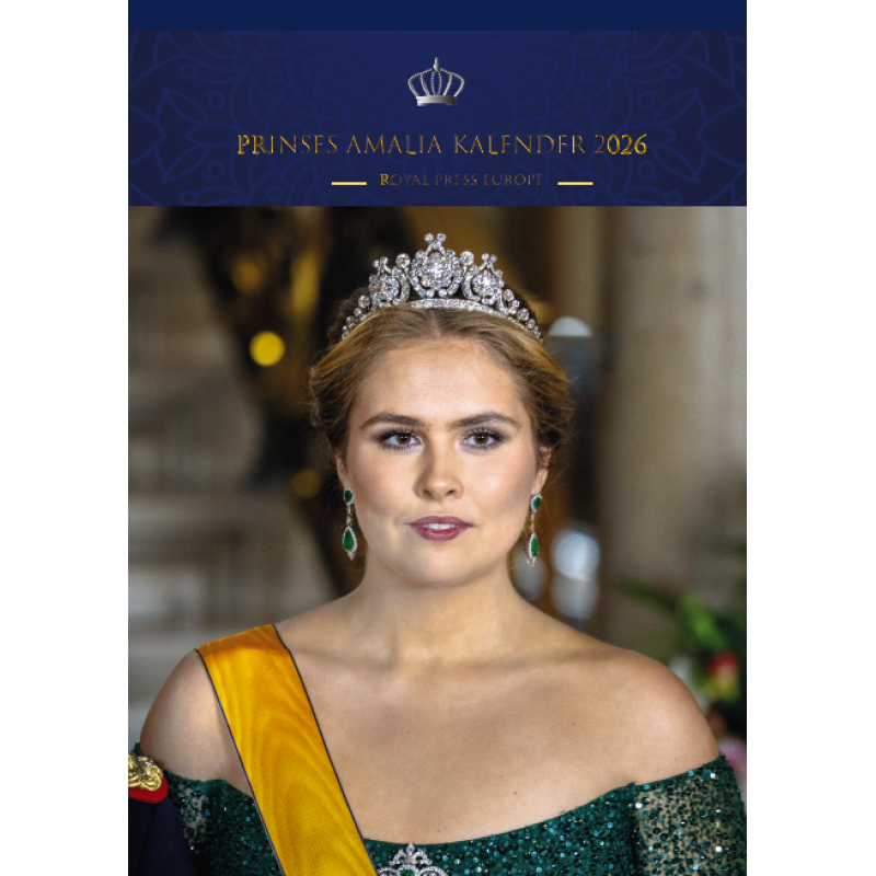 Prinses Amalia Kalender 2026 Inclusief 10 GRATIS kaarten!