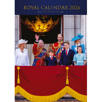 Royal Europe Calendar 2026 Inclusive 10 FREE postcards