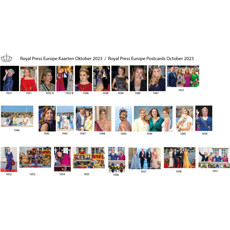 Kaarten Serie Nederland Oktober 2023