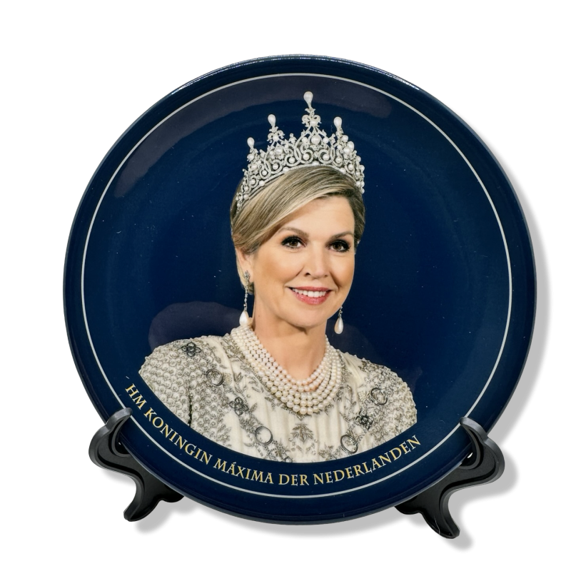 Teller Köningin Máxima Staatsbesuch Oman Gala