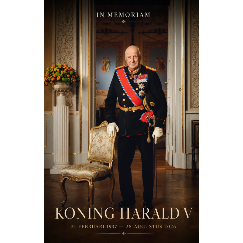 Foto Magazine In Memoriam Koning Harald V van Noorwegen