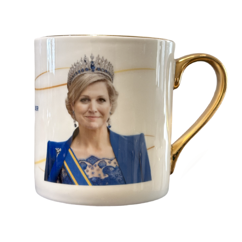 Beker Inhuldiging - Bone China