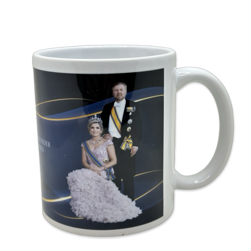 Tasse Königspaar Gala Noordeinde