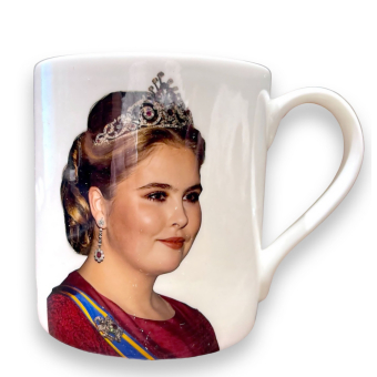 Chique Bone China Beker Prinses Catharina Amalia