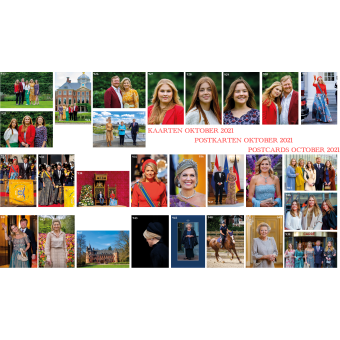 Set of 27 Dutch Royal Postcards 2021